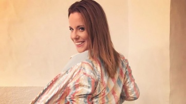 La primera foto de Agustina Kämpfer junto al padre de su futuro hijo