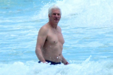 Así luce hoy Richard Gere en las playas de Tulum