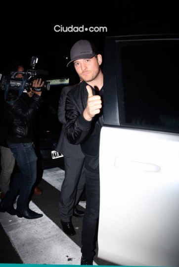Luisana Lopilato y Michel Bublé en la noche porteña
