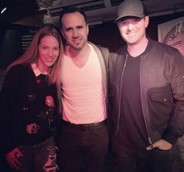 Luisana Lopilato y Michel Bublé en la noche porteña