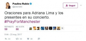 El papelón de Paulina Rubio sobre Ariana Grande