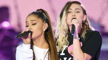 Ariana Grande lloró en un concierto homenaje por las víctimas del atentado