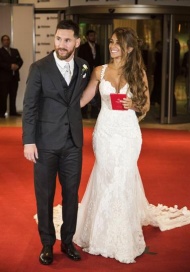 El casamiento de Lionel Messi y Antonela Rocuzzo