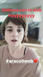 Araceli González y un anuncio en las redes ¡a cara lavada!