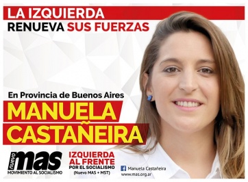 La izquierda salió a repudiar el photoshop en el afiche de Castañeira