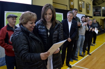 Vidal volvió al interior bonaerense y retomó las recorridas de campaña con Bullrich