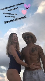 Las fotos del Pocho Lavezzi y Yanina Screpante en las Islas Maldivas