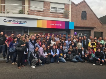 Cambiemos le apunta a octubre y realizó un nuevo timbreo en toda la Provincia