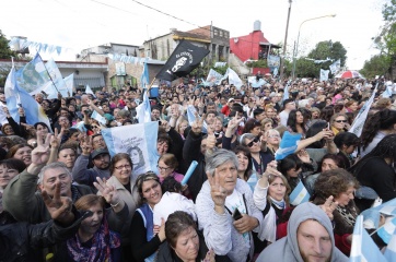 Cristina, en tierra randazzista: 