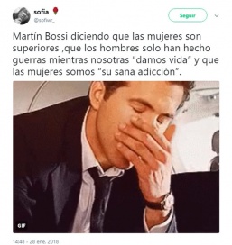 Hizo una reflexión sobre el machismo y lo mataron en las redes