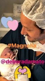 La primera foto de Magnolia, la hija de La China Suárez y Vicuña