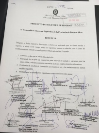 Legisladores K le apuntan a Vidal por el cierre de escuelas en el Delta