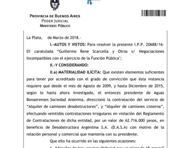 La Justicia cita a exfuncionario de Scioli por presunto desvío de fondos