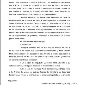 La Justicia cita a exfuncionario de Scioli por presunto desvío de fondos