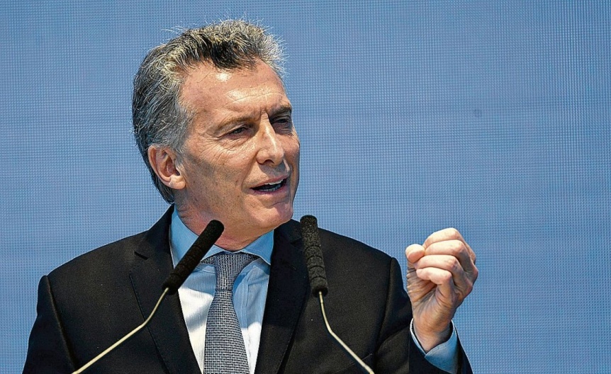 Macri llega a Vaca Muerta y aprovecha para grabar spot
