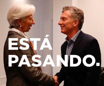 A todo meme: la chicana por la vuelta de Argentina al FMI en su punto máximo