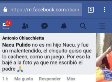 Cacheo de la Policía a un nene, polémica y denuncias, pero sólo se habría tratado de un 