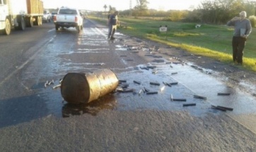 Intendente se salvó de milagro tras accidente automovilístico