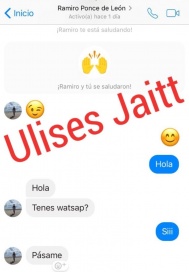 Apareció una supuesta amante de Ramiro Ponce de León