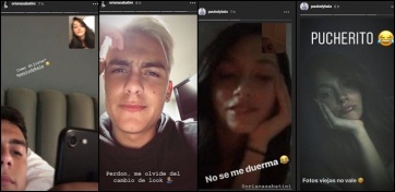 El coqueteo virtual entre Oriana Sabatini y Pablo Dybala