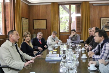 Mercado de Hacienda: el municipio de Cañuelas y consignatarios estrechan lazos de cara al traslado