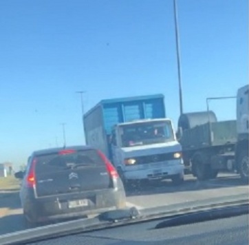 Caos en la autopista e inacción de Aubasa que pudo terminar en tragedia