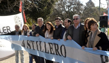 Cortar rutas y volver a marchar a Casa de Gobierno: el Plan de Lucha de los trabajadores del Astillero