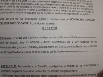 Concejal destituído irá a la Corte y augura ruptura en Cambiemos: 