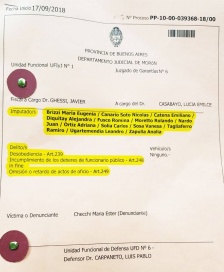 Imputan a intendente por no restituir busto de Néstor Kirchner