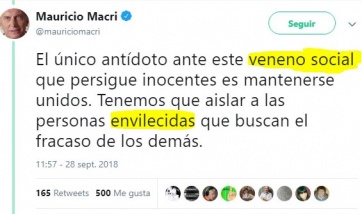 Presentan denuncia contra Mauricio Macri en Comodoro Py