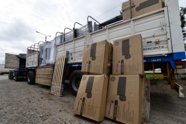 Decomisaron camión de Nación con mercadería