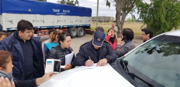 Decomisaron camión de Nación con mercadería