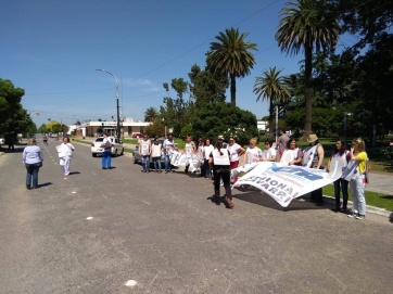 Con reclamos por obras, Vidal reunió a su gabinete en Saladillo y visitó los distritos de Azul y Tapalqué