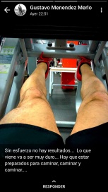 La lucha por la unidad peronista, desde el Gym: 