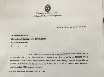 El peronismo redobla la apuesta y exige la presencia de más funcionarios: Tizado y Lanusse