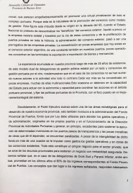 Diputados denuncian intento de privatización de Puertos provinciales