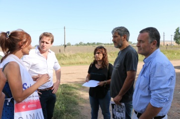 En Ramallo, Vidal pidió destrabar el conflicto por el puerto