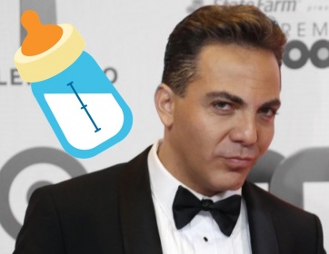 Cristian Castro contó que toma mamadera antes de dormir y en Twitter no lo perdonaron