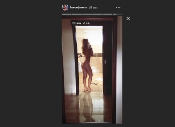 Jimena Barón derrite las redes con un súper topless