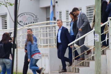 Macri, de visita en Olavarría: entre reclamos, pesada herencia y campaña