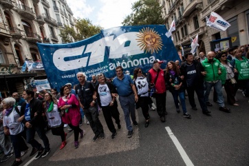 La oposición copó la multitudinaria marcha por el Día de la Memoria por la Verdad y la Justicia