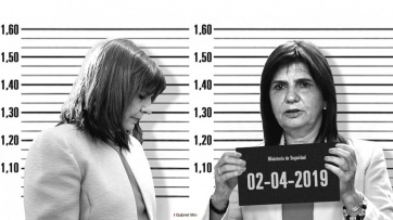 Iraníes, terroristas, mapuches y otros enemigos: los papelones de Bullrich explotaron las redes