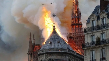 Así quedó la catedral de Notre Dame tras el incendio