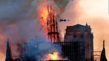 Así quedó la catedral de Notre Dame tras el incendio