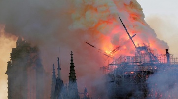 Así quedó la catedral de Notre Dame tras el incendio