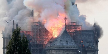 Así quedó la catedral de Notre Dame tras el incendio