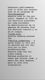 Antonela Roccuzzo desmintió a Bárbara Diez: 